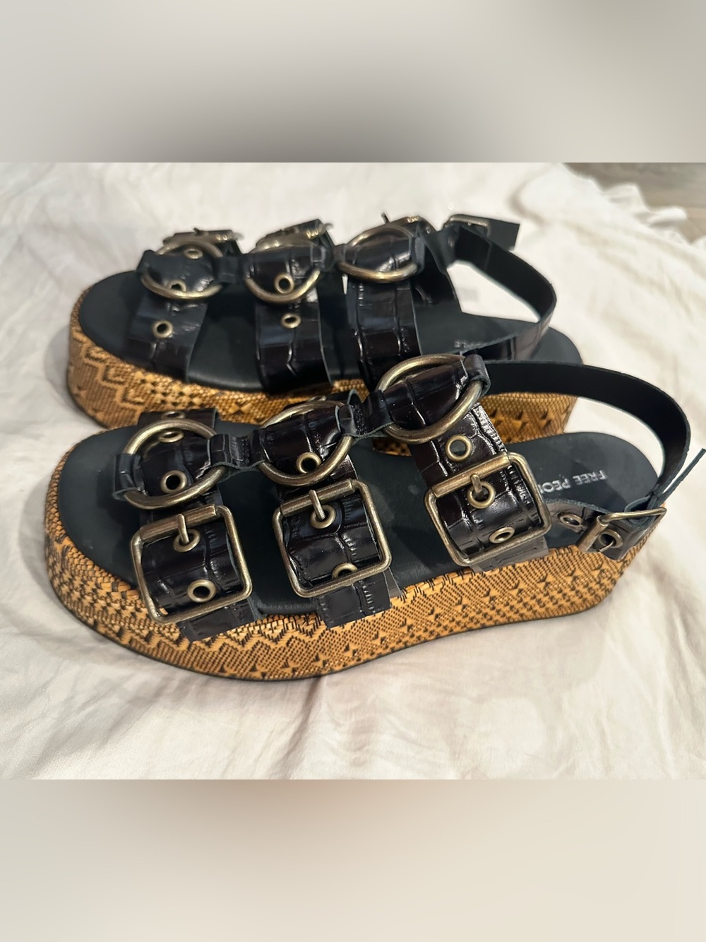 Free People Omni Amor Flatform Sandal Size 9